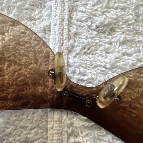 LOUIS VUITTON RARE PAIR OF AUTHENTIC SIGNATURE SUNGLASSES MOD LV COL. 166- 125